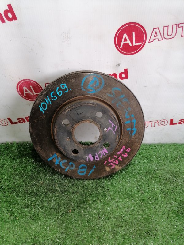 Диск тормозной передний TOYOTA SIENTA NCP81 1NZ-FE 43512-52070 контрактная
