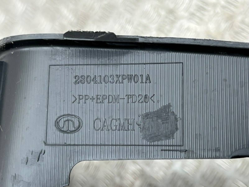 Накладка бампера задняя Poer 2019-2024 1
