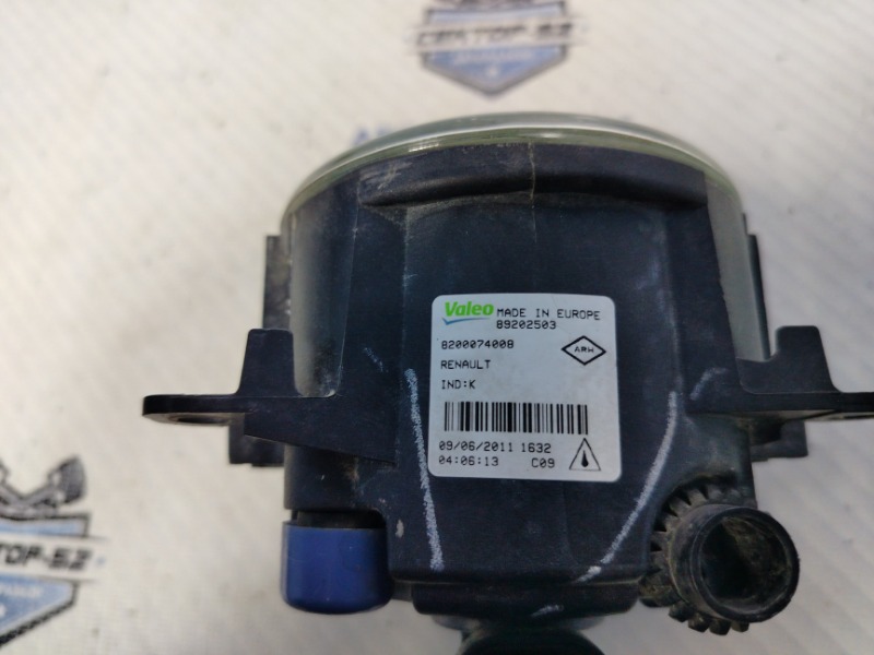 Фара противотуманная передняя Sandero Stepway 2011 BS K7M 818