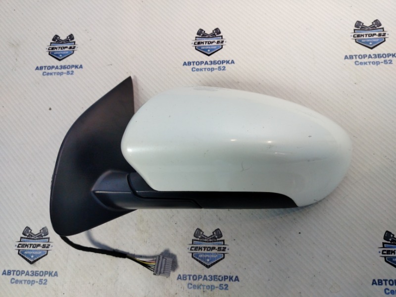 Зеркало боковое левое Nissan Qashqai+2 2013 J10 K9K 96302BR74A контрактная