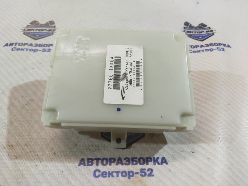 Блок управления климат-контролем Nissan Juke 2013 F15 HR16DE 277601KK0A контрактная