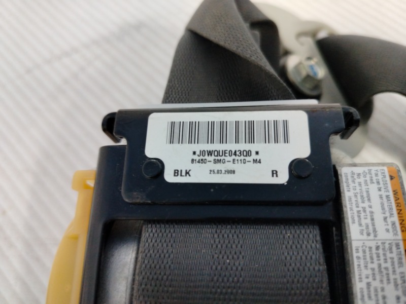 Ремень безопасности передний правый Civic 2008 FK R18A2 Ремень безопасности передний правый Civic 2008 FK R18A2