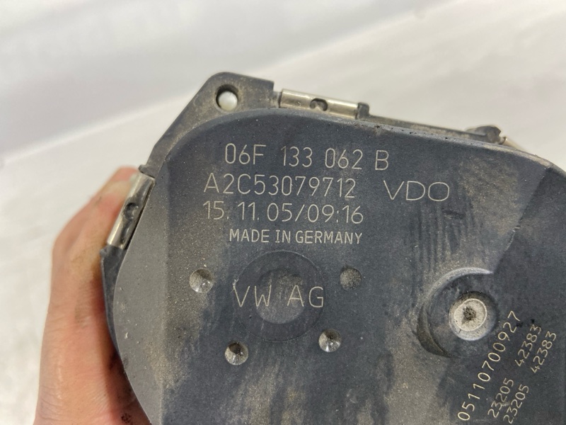 Дроссельная заслонка Jetta (2011-2018) 2012 2.0/BVY/150