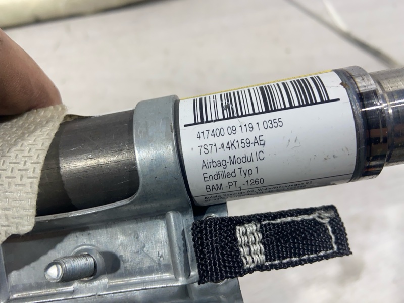 Подушка безопасности (шторка) правая Mondeo 4 (07-14) 2009 Универсал 2.0L Duratorq-TDCi (143PS) - DW