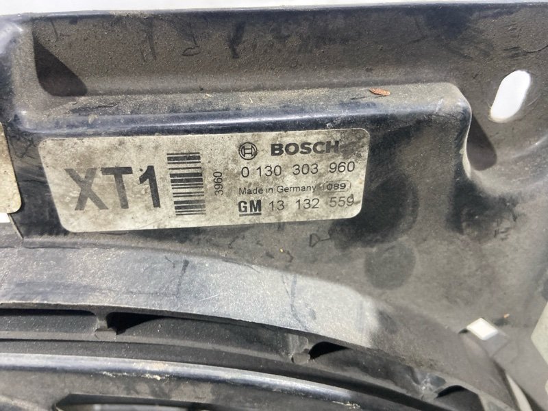 Вентилятор радиатора (в сборе) Astra H / Family 2004-2015 2008 1.3L CDTI