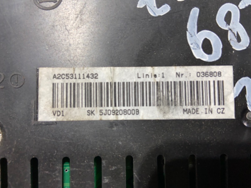 Панель приборов FABIA 2