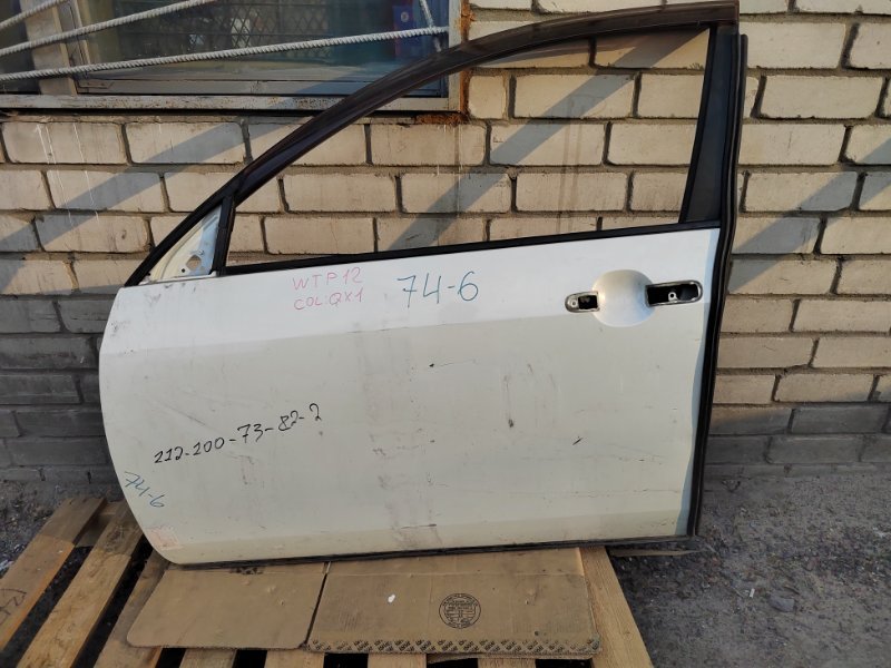 Дверь передняя левая Nissan Primera 2004 WTP12 H0101AU0MM контрактная