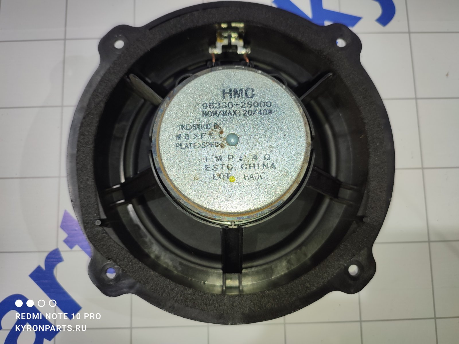 Динамик IX35 2012 LM U2/D4FD