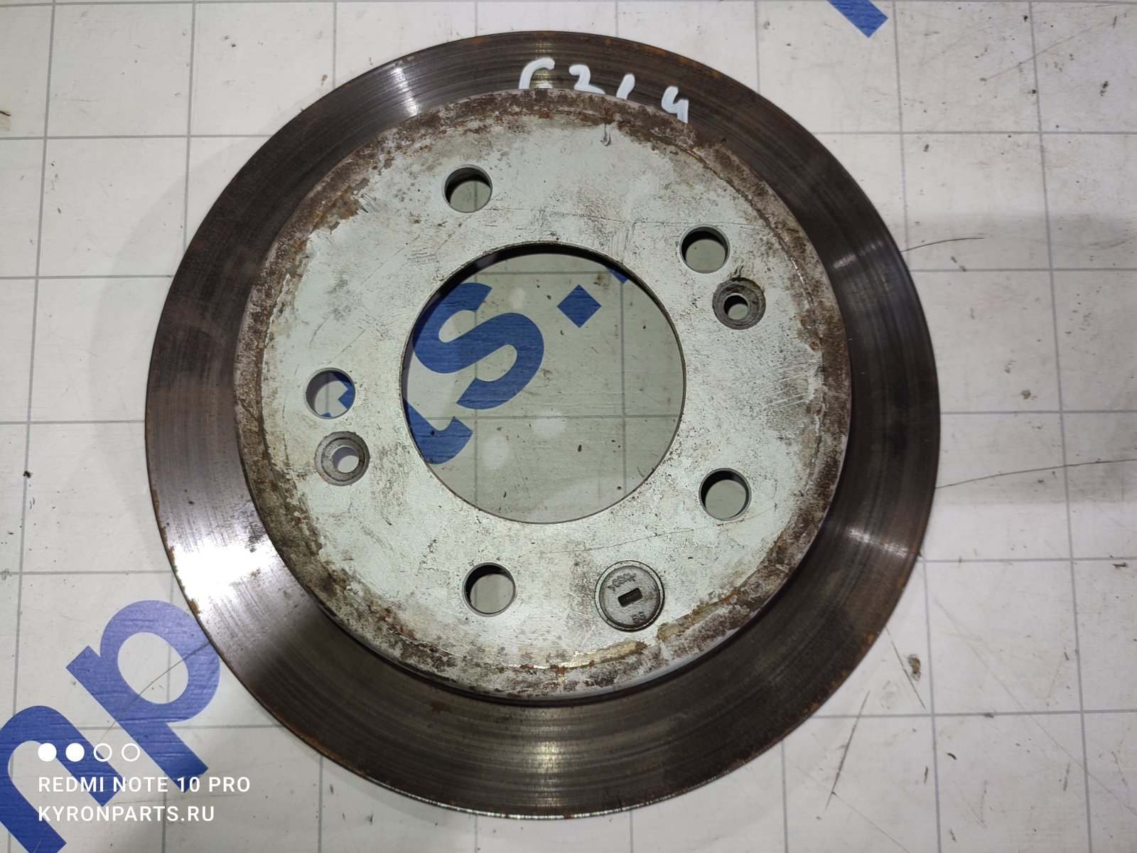 Запчасть диск тормозной задний Hyundai IX35 2014 LM U2/D4FD 584111H100 Б/У Диск тормозной задний Hyundai IX35 2014 LM U2/D4FD 584111H100 Б/У