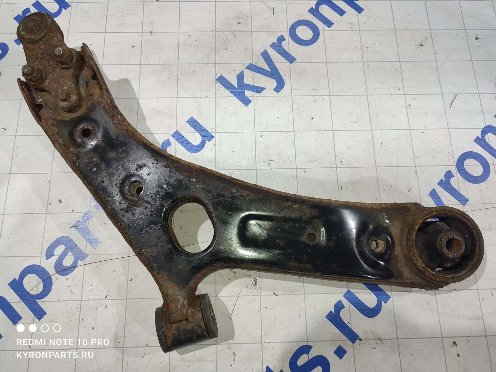 Рычаг подвески передний левый Hyundai IX35 2012 LM U2/D4FD 545002Y002 Б/У