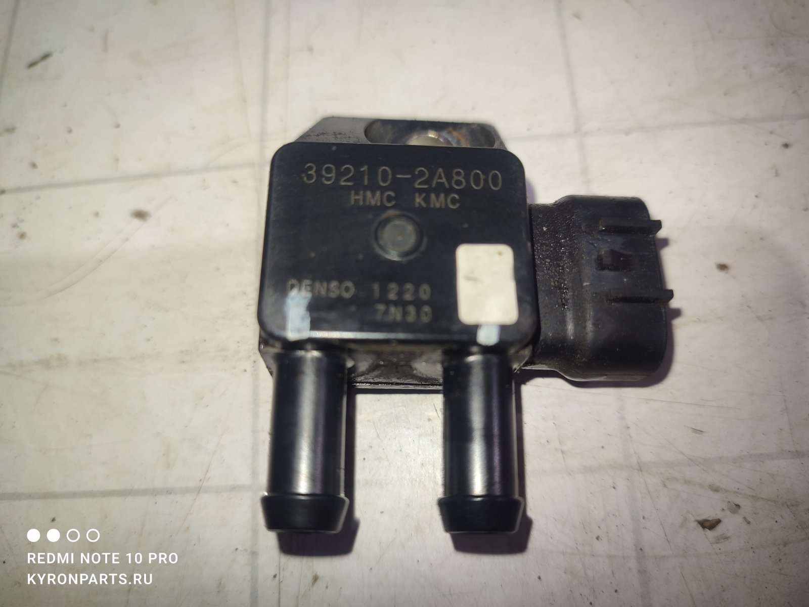 Датчик давления выхлопных газов Hyundai IX35 2011 LM D4HA 392102A800 Б/У
