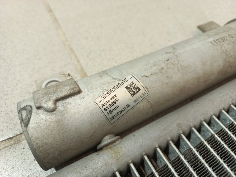 Радиатор кондиционера Kalina