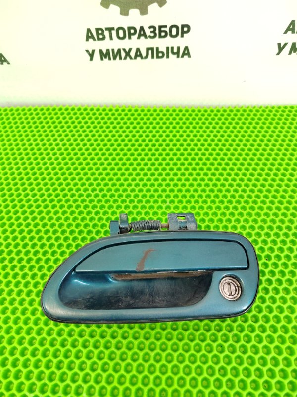 Ручка двери наружная передняя левая Subaru Legacy 1993 - 1998 B11 62411AC010 Б/У