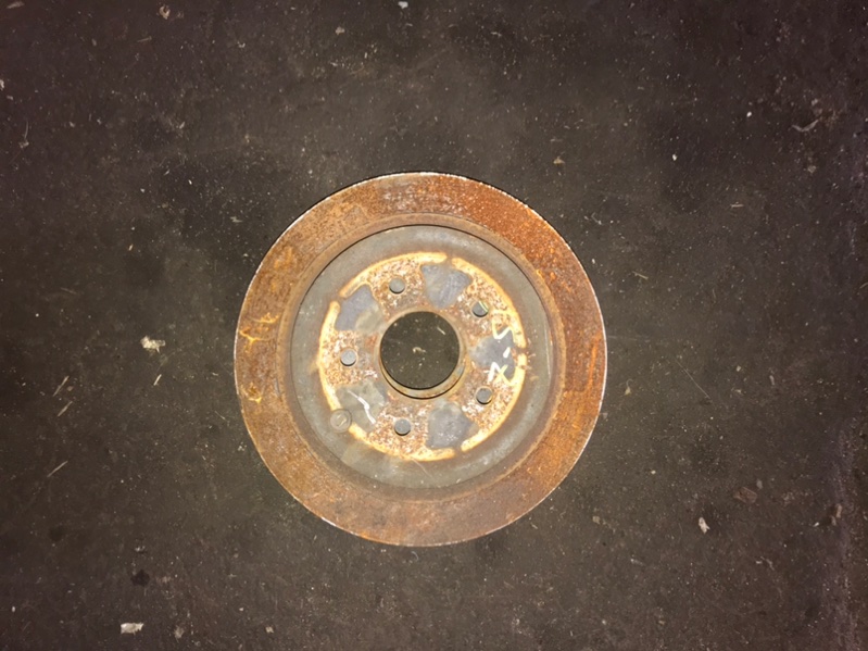 Запчасть тормозной диск задний Nissan Murano 2011 Z51 VQ35 контрактная Тормозной диск задний Nissan Murano 2011 Z51 VQ35 контрактная