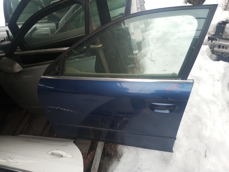Дверь передняя левая Audi A4B7 2007 8EC 898090-0-0-009 Б/У