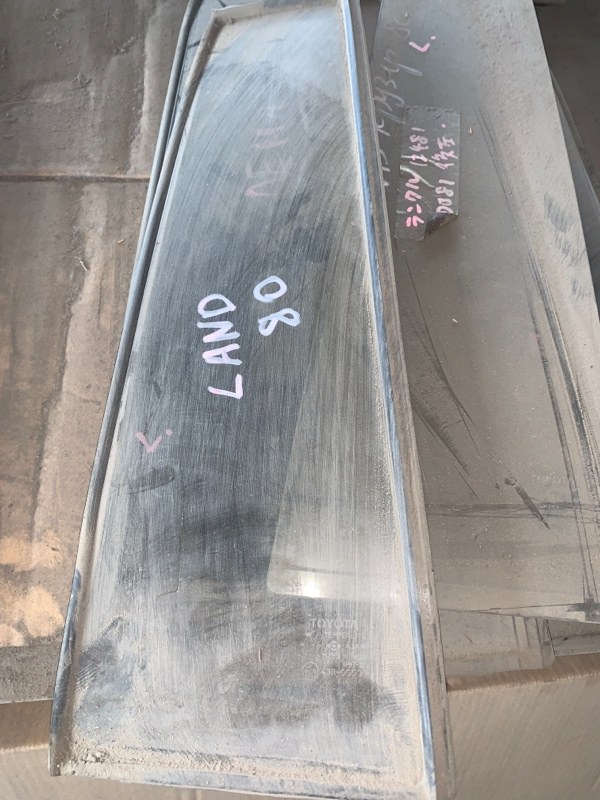 Стекло (форточка) боковой двери Toyota land cruiser 80 7453 Б/У