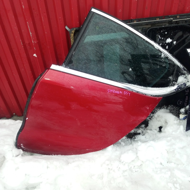 Дверь задняя левая Citroen DS4 2015 N 90987876 контрактная