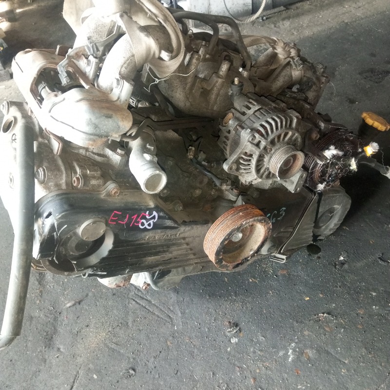 Двигатель Subaru Impreza EJ15 908790709 контрактная
