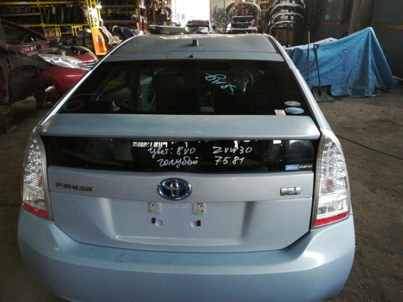 Дверь 5-я Toyota Prius ZVW30 2ZRFXE 2010 (б/у)