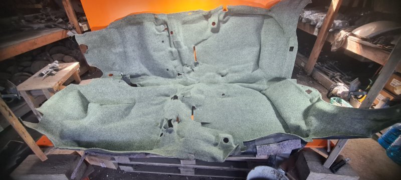 Ковер пола TOYOTA PRIUS NHW20 1NZ-FXE 2005 (б/у)