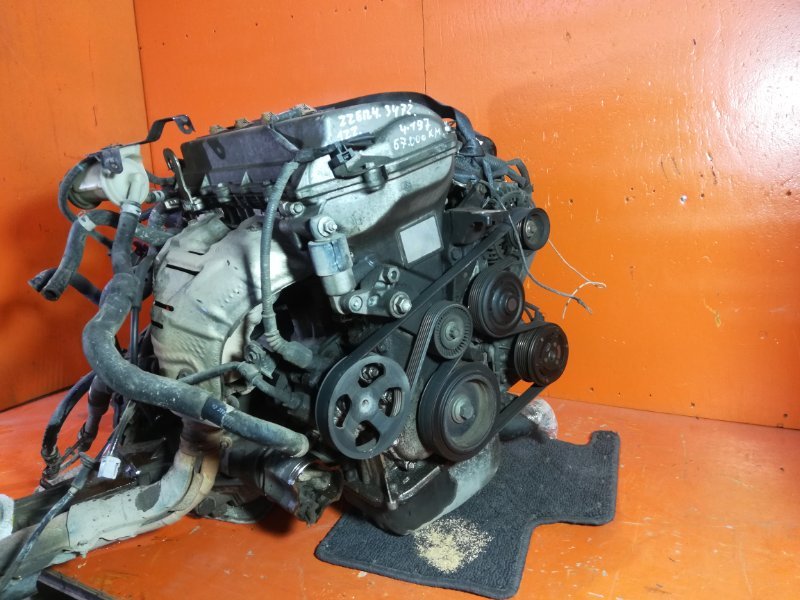 Двигатель TOYOTA COROLLA FIELDER ZZE124 1ZZFE 2001 (б/у)