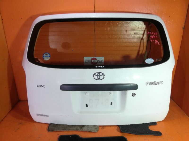 Дверь 5-я TOYOTA PROBOX NCP55 1NZ-FE 2007 (б/у)