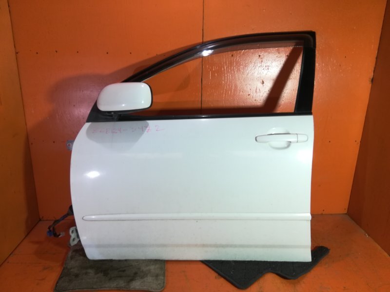 Дверь TOYOTA COROLLA FIELDER ZZE124 1ZZFE 2001 передняя левая (б/у)