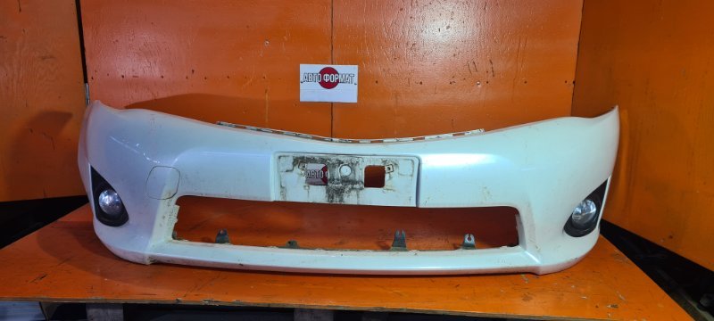 Бампер TOYOTA corolla axio NKE165 1NZ-FXE 2013 передний (б/у)
