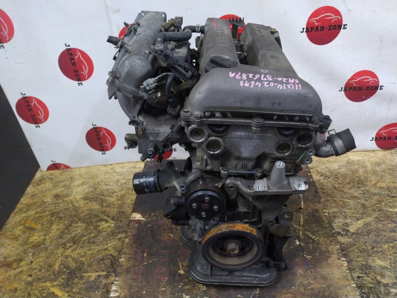Двигатель Nissan Bluebird HU14 SR20DE 1997 (б/у)
