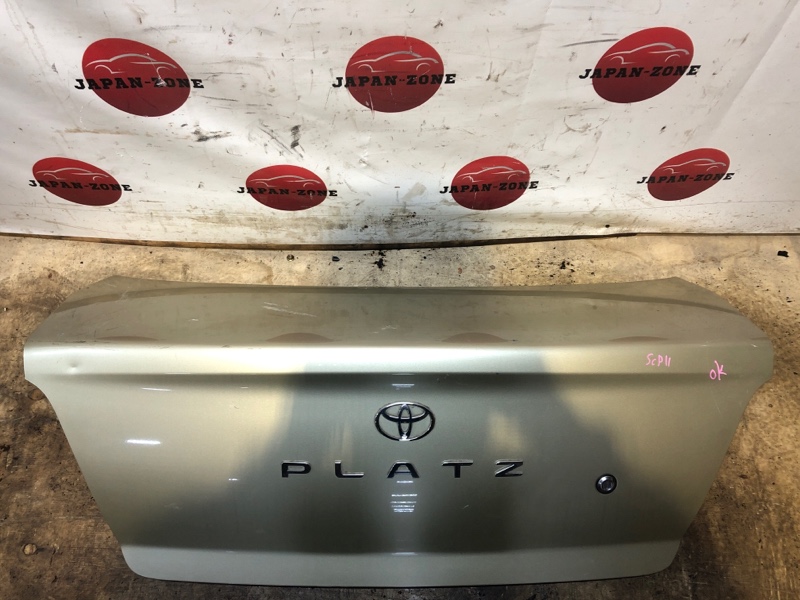 Крышка багажника Toyota Platz SCP11 1SZ-FE 2001 (б/у)