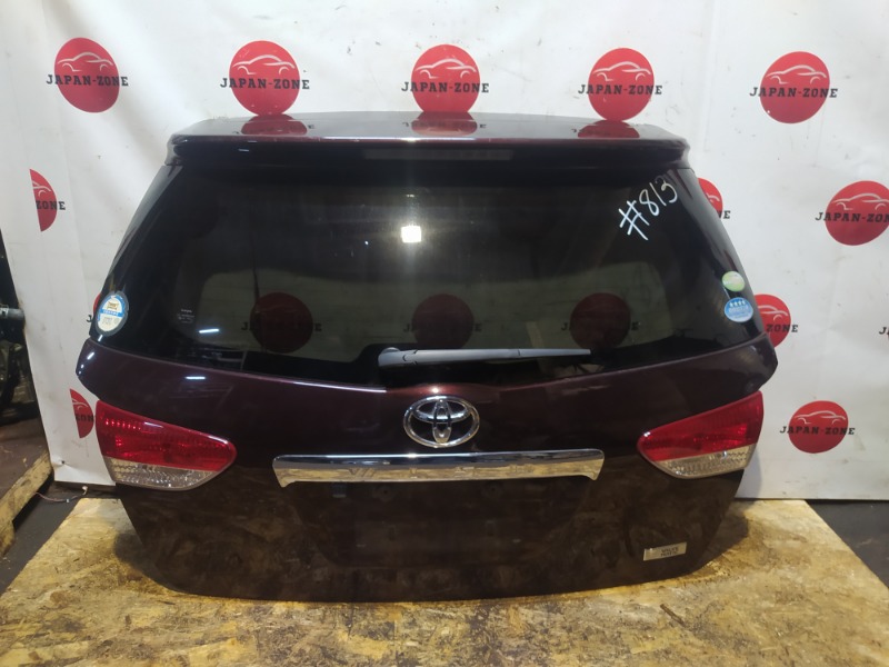 Дверь задняя багажника Toyota Wish ZGE20W 2ZR-FAE 2010 (б/у)