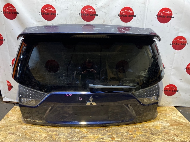 Дверь задняя багажника Mitsubishi Outlander CW5W 4B12 2009 (б/у)