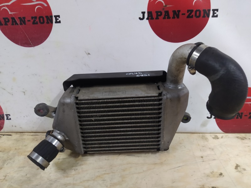 Радиатор интеркулера Mitsubishi Pajero Mini H58A 4A30-T 2003 (б/у)
