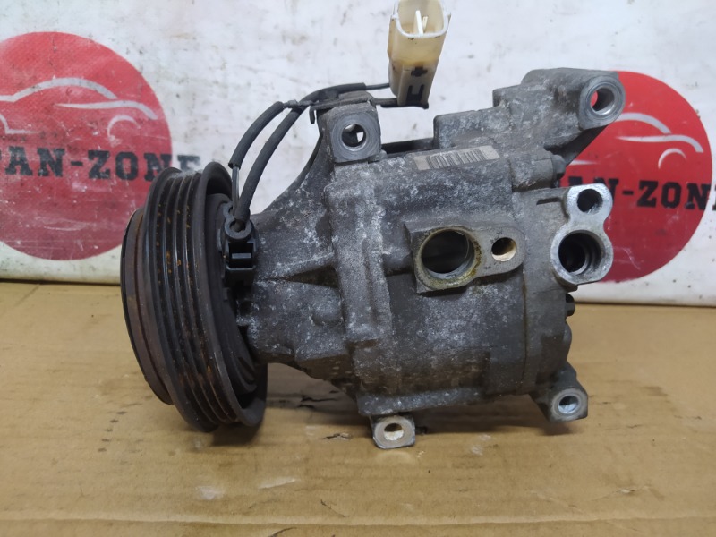 Компрессор кондиционера Toyota Funcargo NCP20 2NZ-FE 2002 (б/у)