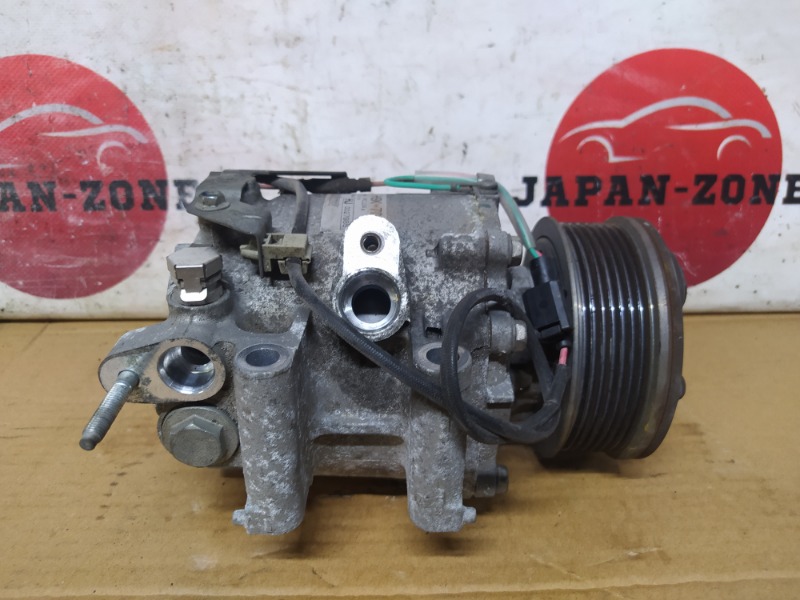 Компрессор кондиционера Honda Stream RN6 R18A 2010 (б/у)