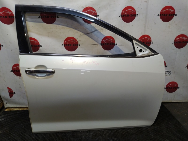 Дверь боковая Toyota Camry AVV50 2AR-FXE 2013 передняя правая (б/у)