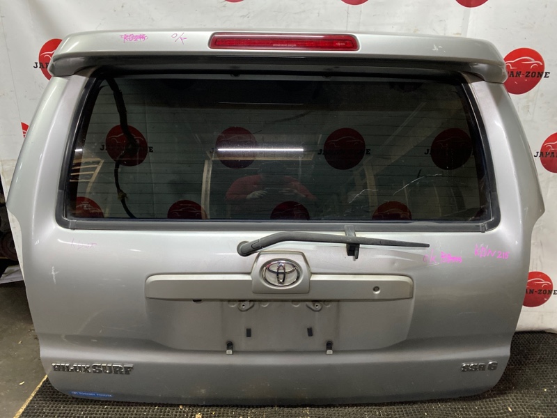 Дверь задняя багажника Toyota Hilux Surf KDN215W 1KD-FTV 2007 (б/у)