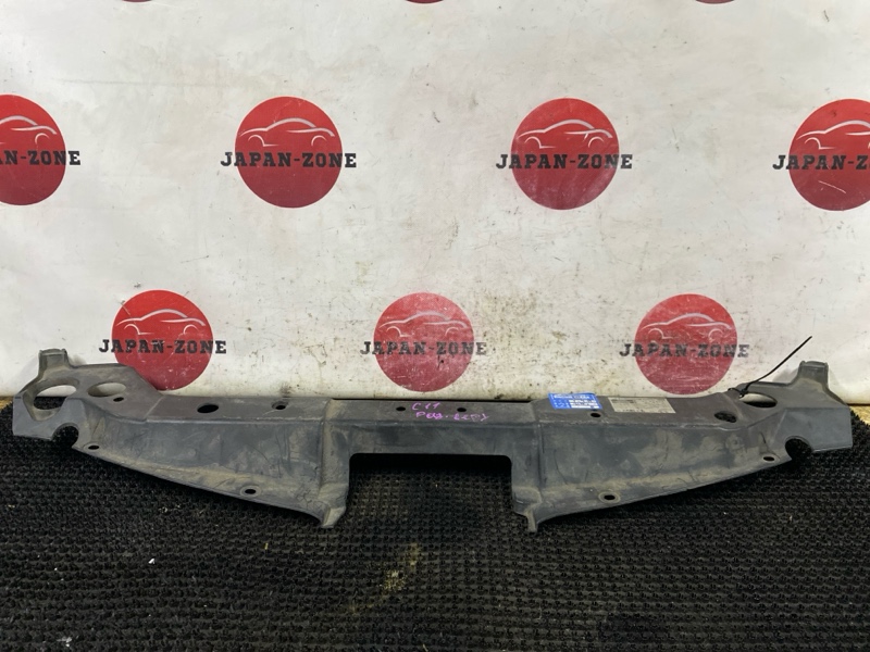 Накладка на решетку радиатора Nissan Tiida C11 HR15DE 2008 передняя (б/у)