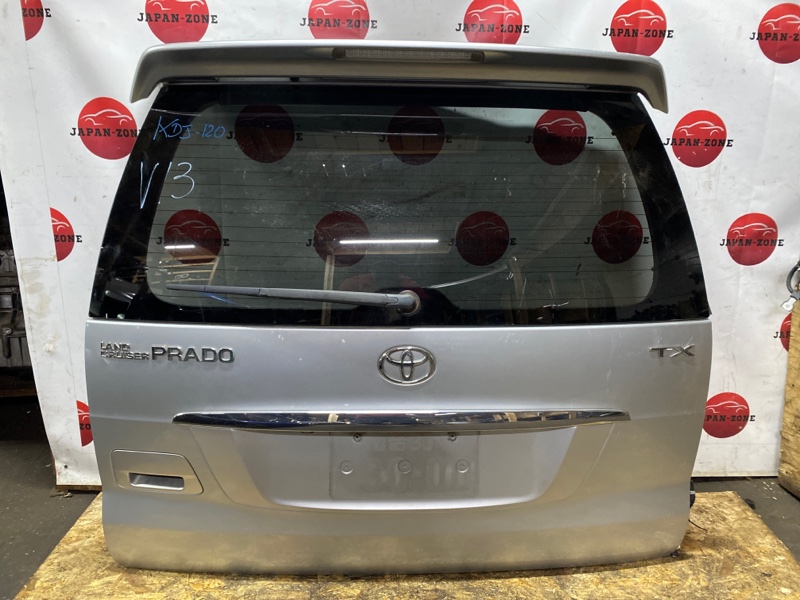 Дверь задняя багажника Toyota Land Cruiser Prado KDJ120W 1KD-FTV (б/у)