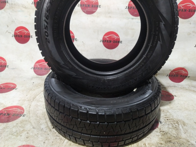 Комплект из 2-х шин R15 Pirelli ice asimmetrico (б/у)