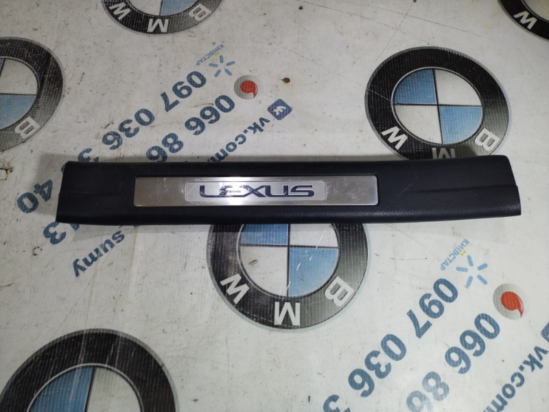 Накладка на порог Lexus Rx XU30 3.0 1MZ-FE 2007 задняя левая (б/у)