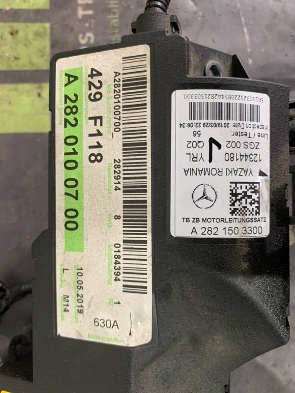 Коса двс MERCEDES-BENZ CLA 2019 W118 282.914 A2821503300 контрактная