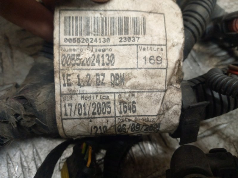 Проводка двс PUNTO 199А4000 188A4000