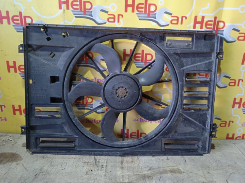 Запчасть вентилятор радиатора Volkswagen Caddy 2012 2KB CAYX 1K0121205AF контрактная Вентилятор радиатора Volkswagen Caddy 2012 2KB CAYX 1K0121205AF контрактная