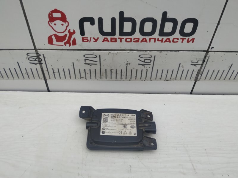 Датчик мониторинга слепых зон правый Mazda 6 2016 GJ PY-VPS GML967Y80G Б/У