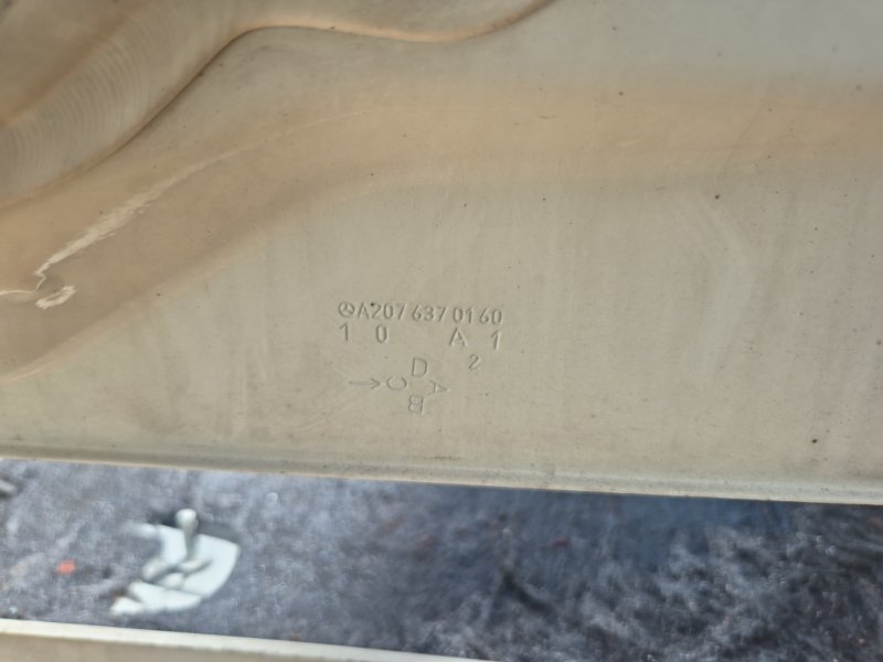 Задняя панель E-Class 2010 C207 642.836