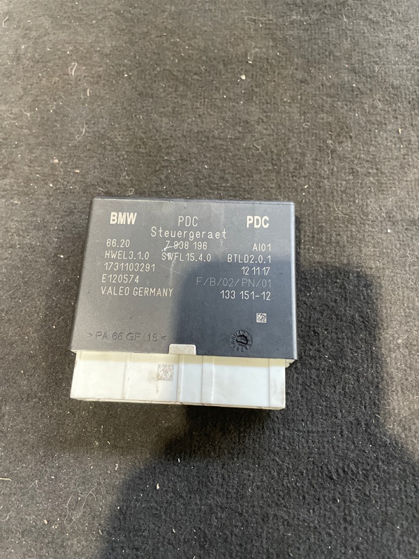 Блок парктроников BMW X5 2013-2018 F15 66337938196 контрактная