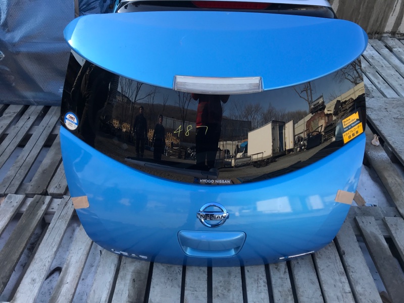 Дверь 5-я Nissan Leaf ZE0. ZAA-ZE0 EM61 2011 задняя (б/у)