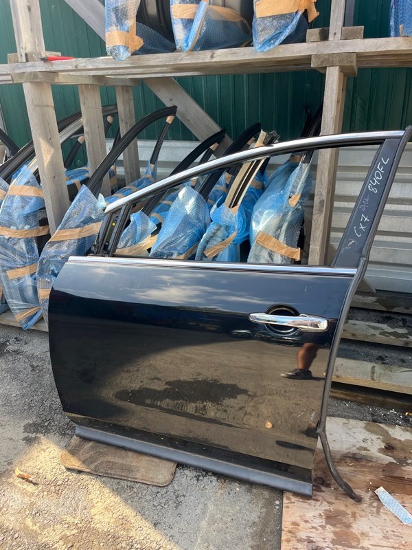 Дверь Mazda Cx7 ER3P L3VDT 2007 передняя левая (б/у) Дверь Mazda Cx7 ER3P L3VDT 2007 передняя левая (б/у)
