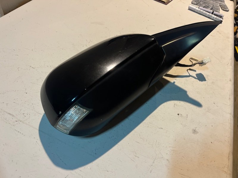 Зеркало Honda ACCORD CW2 K24A 2009 правое (б/у) Зеркало Honda ACCORD CW2 K24A 2009 правое (б/у)